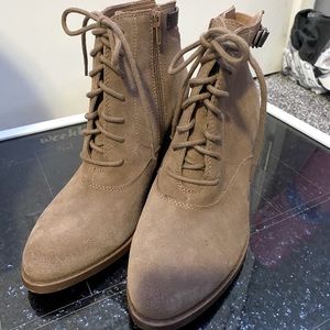 Lucky brand suede boots